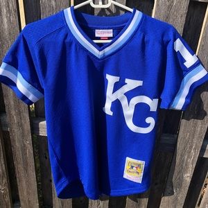 Vintage Mitchell & Ness Kansas City Royals Jersey